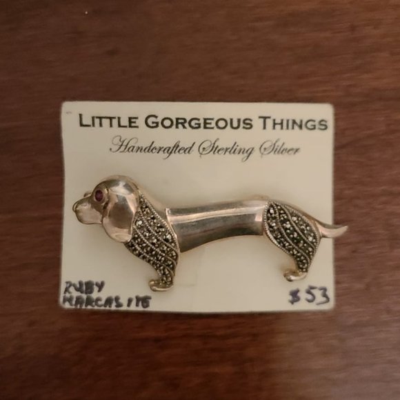 Little Gorgeous Things Jewelry - Sterling Silver Pin